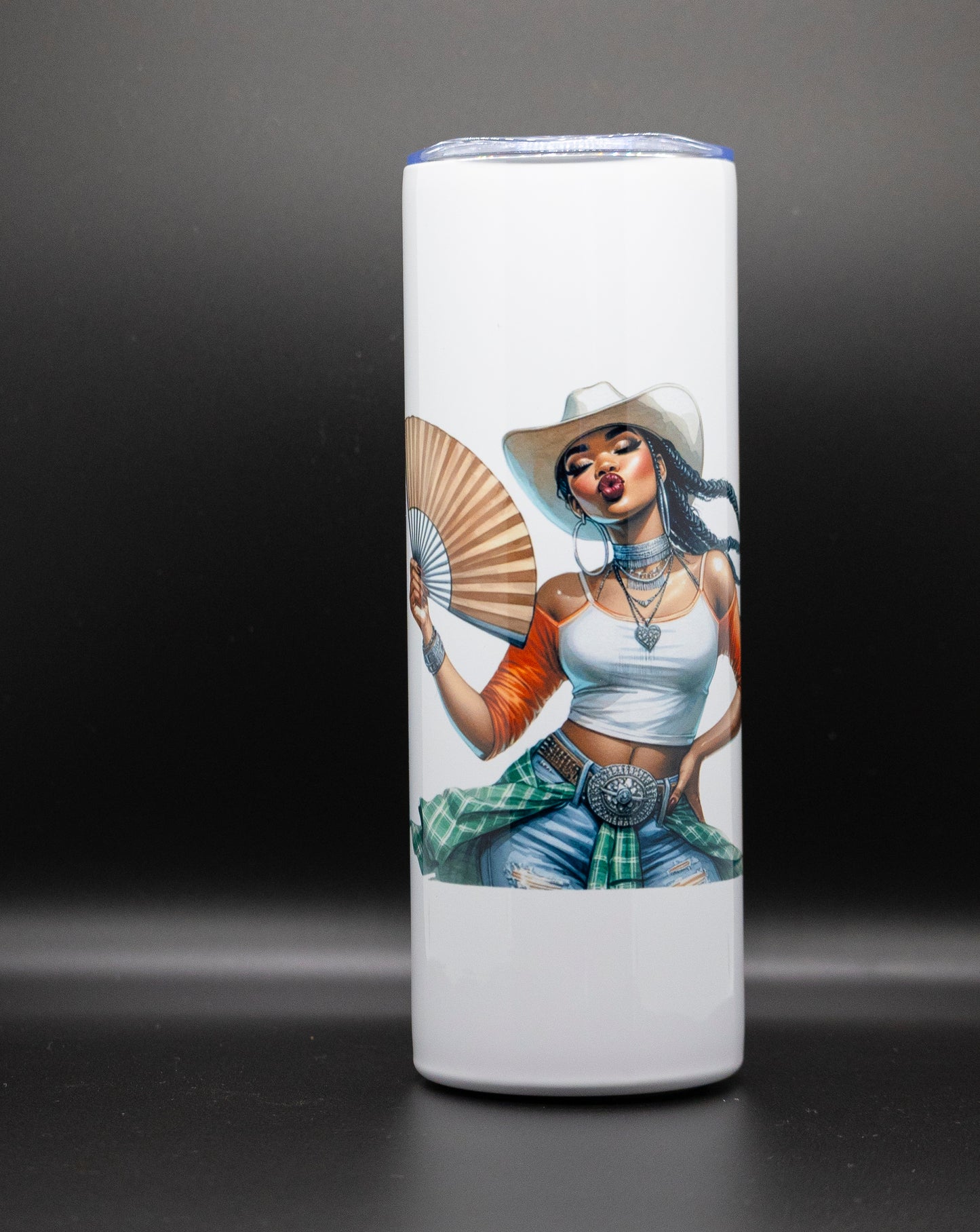 Cow-Girl (Green) Tumbler