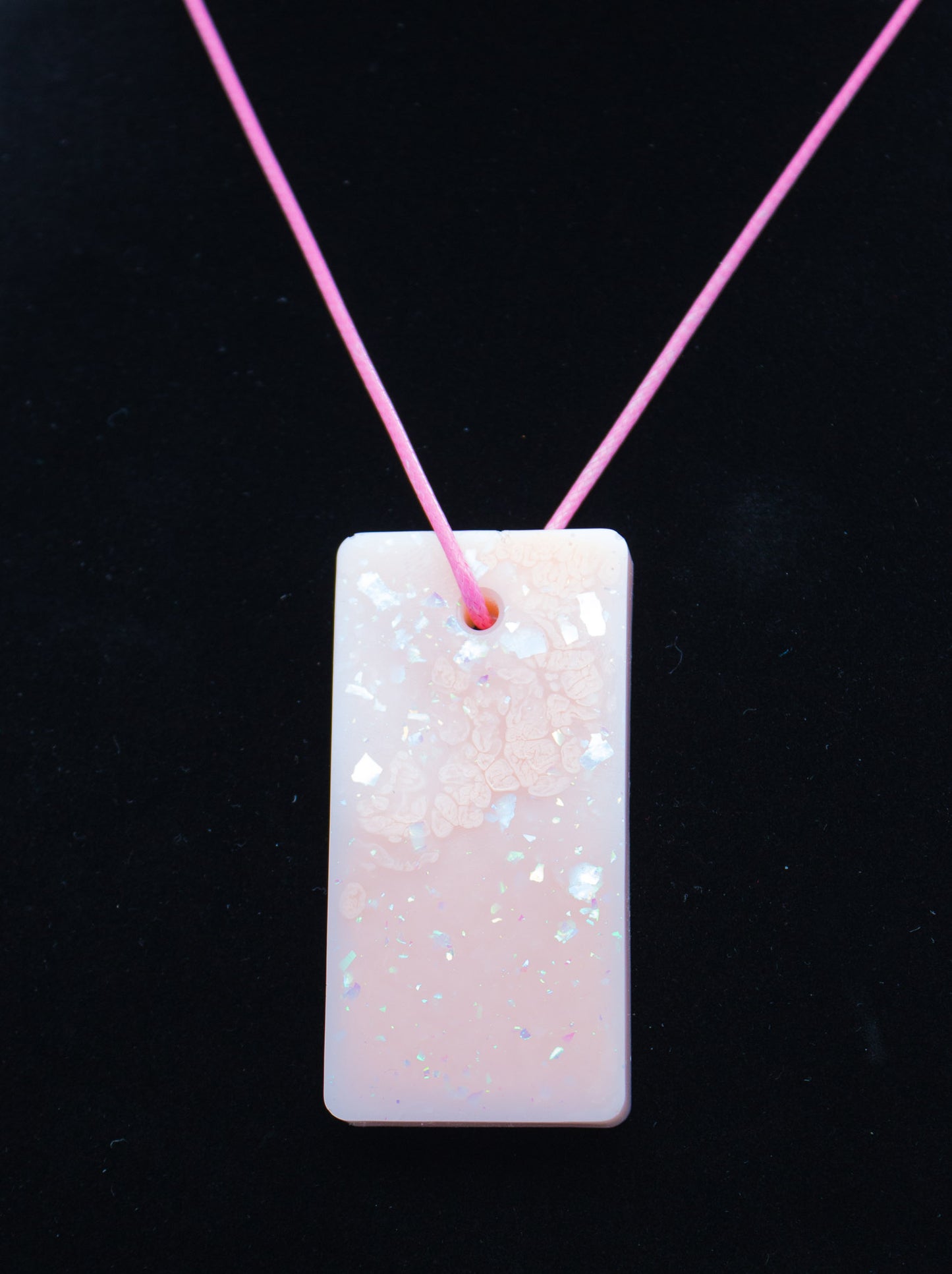 PASTEL BABY PINK PENDANT