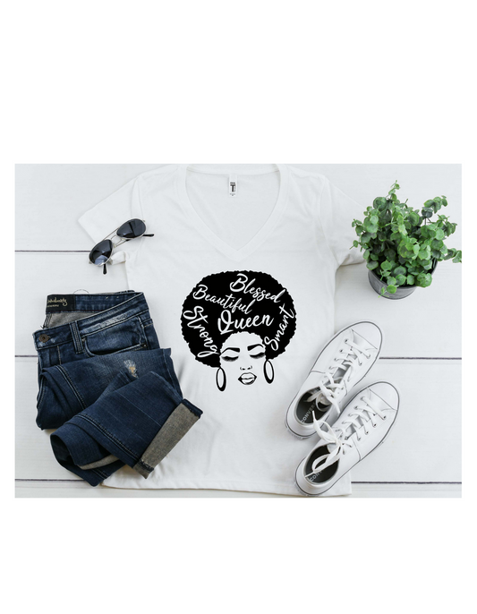 T-Shirt (AFRO w/WORDS)